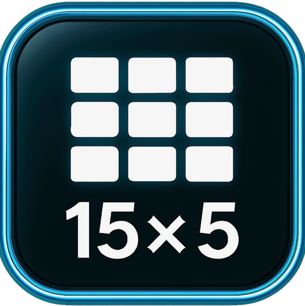 15×5